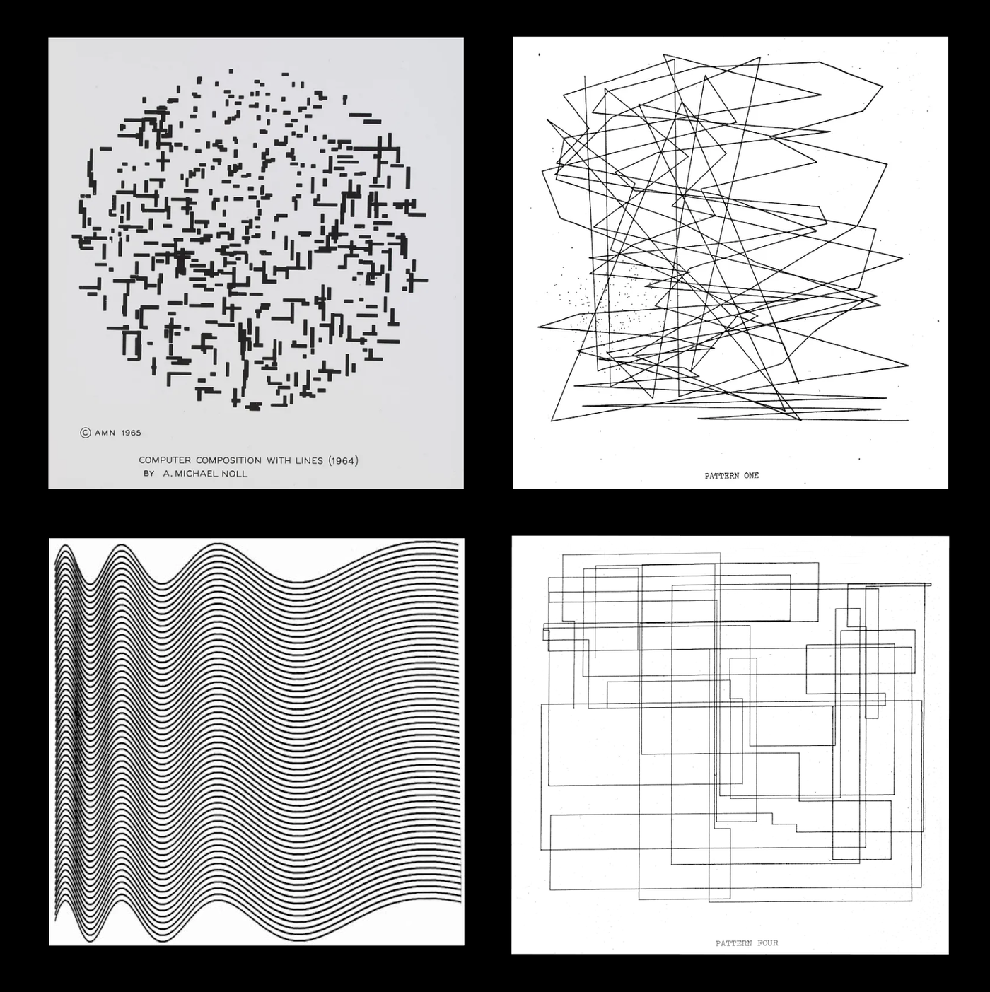 Pioneers of Generative Art: Michael Noll