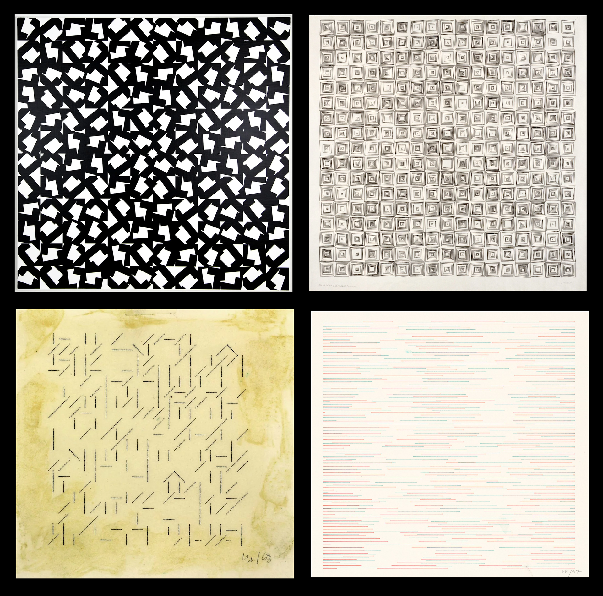 Pioneers of Generative Art: Vera Molnár
